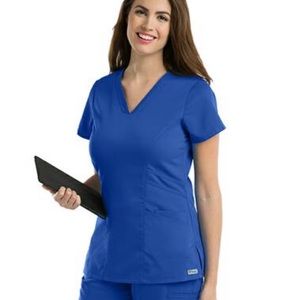 Brand new Galaxy Blue Grey’s Anatomy scrub top